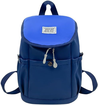 Toddler Backpack for Boys and Girls Age 3+, Lightweight Small Kids School Bag for Kindergarten, Daycare, Travel (Blue)