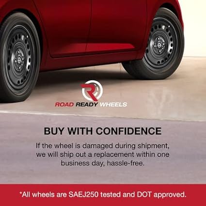 For 2015-2020 Jeep Renegade 16 Inch Painted Black Rim - OE Direct Replacement - Road Ready Car Wheel