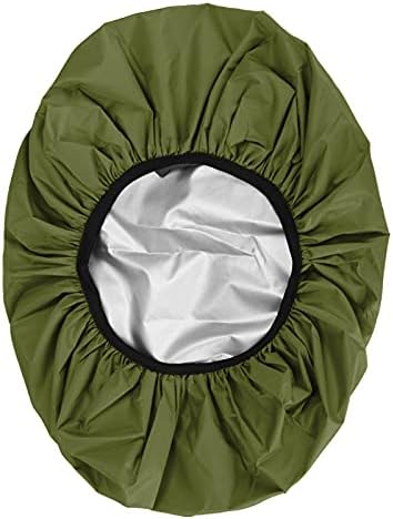 Silfrae Waterproof Rucksack Cover Backpack Rain Cover 30L-100L for Travel Climbing Hiking (Army Green, 40L-50L)