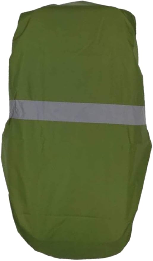 Silfrae Waterproof Rucksack Cover Backpack Rain Cover 30L-100L for Travel Climbing Hiking (Army Green-Reflective, 90L-100L)