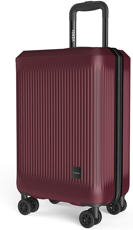 Verdi Hardside 20 Inch Carry On Luggage with Spinner Wheels
