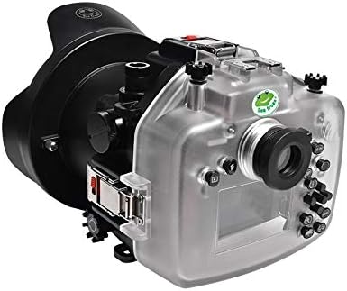 Sea frogs 40M/130ft Underwater Camera Housing Waterproof Case for Nikon Z7, Compatible with Nikon Z6, with 6 Inch Dome Port Kit