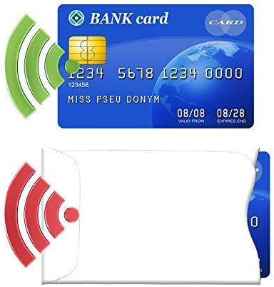 CAROUSELCHECKS RFID Blocking Sleeves, Pack of 15 (Credit Card Holders Only) for Identity Theft Protection
