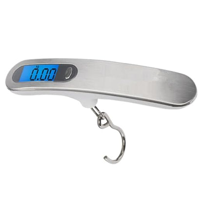 Digital Stainless Steel Luggage Scale Portable Electronic Hanging Weighing Scale with Hook for Travel Bags and Suitcases
