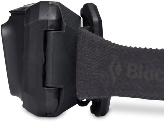 BLACK DIAMOND Storm 450 Headlamp | 450 Lumens Brightness | Waterproof & Dimmable | 3X AAA Battery Operated (Included | Camping, Hiking, Running | Black