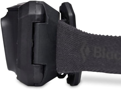 BLACK DIAMOND Storm 450 Headlamp | 450 Lumens Brightness | Waterproof & Dimmable | 3X AAA Battery Operated (Included | Camping, Hiking, Running | Black