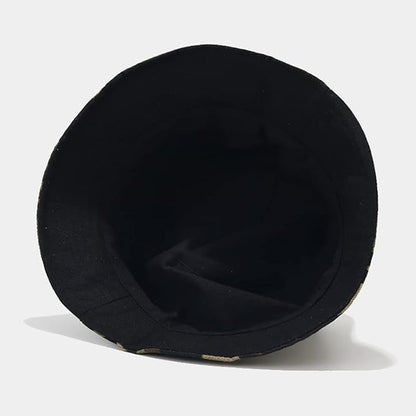 XYIYI Cute Bucket Hat Beach Fisherman Hats for Women, Reversible Double-Side-Wear