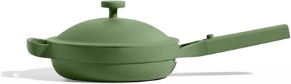 Our Place Mini Always Pan | 8.5" Ceramic Pan with Modular Lid & Beechwood Spatula | Patented 10-in-1 Nonstick, Non-Toxic Cookware Made Without PFAS | Induction & Oven-Safe up to 450°F | Sage