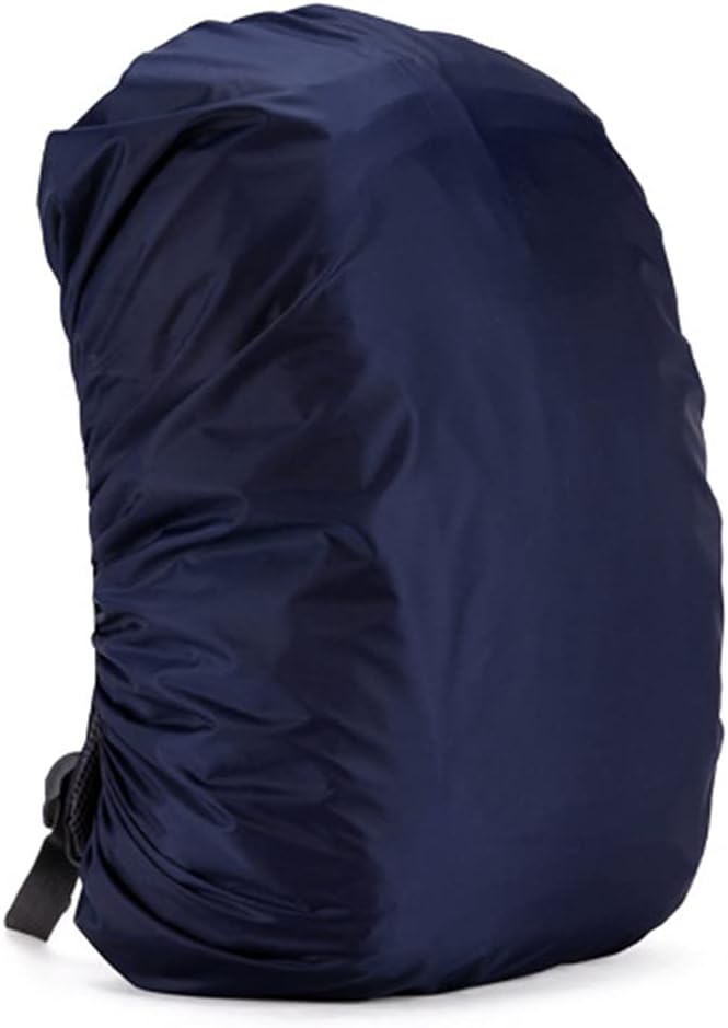 Silfrae Waterproof Rucksack Cover Backpack Rain Cover 30L-100L for Travel Climbing Hiking (Navy, 60L-70L)