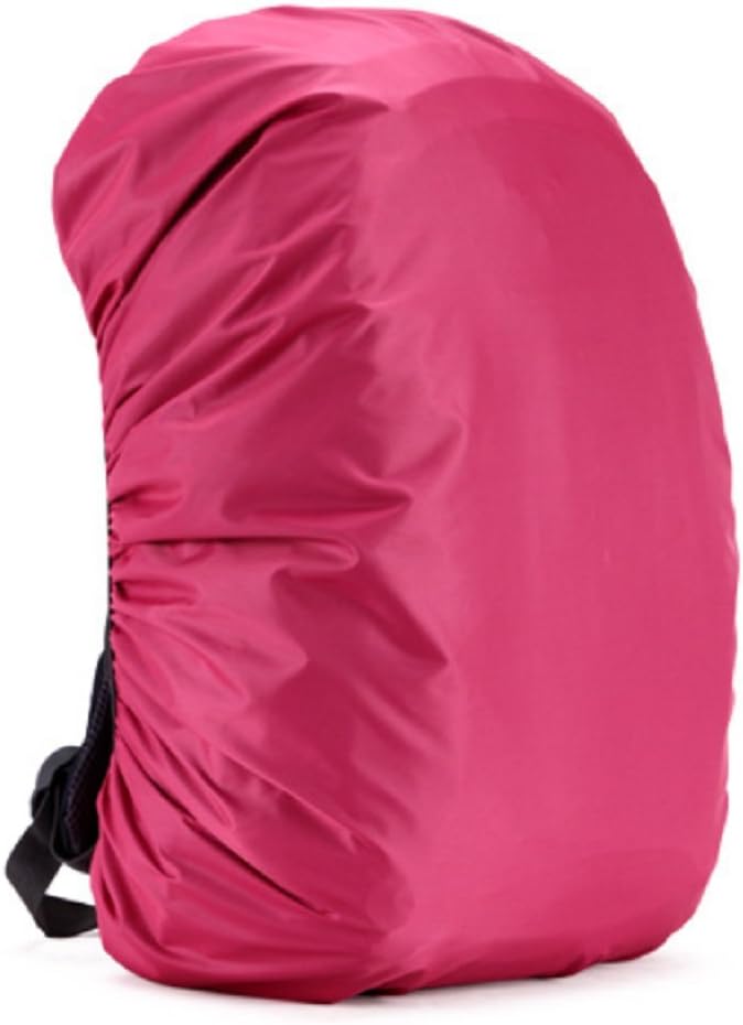 Silfrae Waterproof Rucksack Cover Backpack Rain Cover 30L-100L for Travel Climbing Hiking (Pink, 30L-40L)