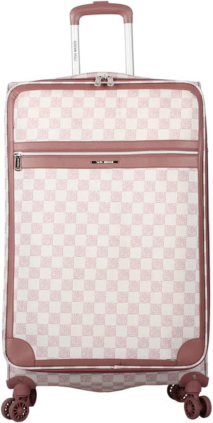 Steve Madden Designer Luggage (Chalet Pink, 28in)