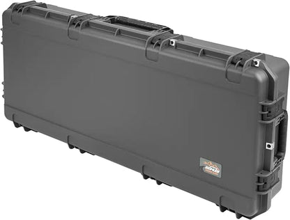 SKB Hard Protective Storage Case, Foam, Wheels for Equipment, iSeries 47" x 19" x 8", Dark Gray