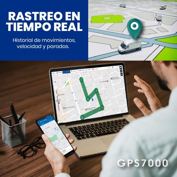 GPS7000-4G Hidden GPS Tracker for Vehicles | 12 Months of Service Included |Easy Self-Installation| After The 12 Months Included in The Service, You can Choose to Suscribe | No Hidden Fees