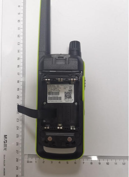 Motorola Solutions T803 Waterproof IP54 Two Way Radio Walkie Talkie 35 mi. Bluetooth w/Charging Dock 2-Pack (Lime Green)