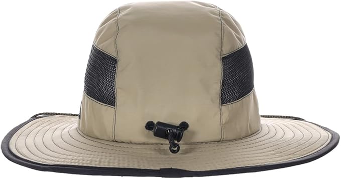 Panama Jack Men's Sun Hat - Nylon Boonie Bucket, Packable, 3 1/4" Big Brim, UPF 50+ UVA/UVB Sun Protection