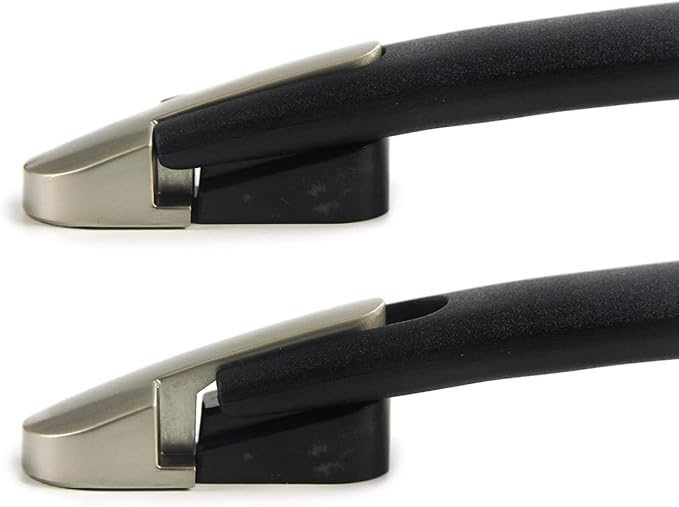 Suitcase Handle Replacement, Plastic Spare Strap Handle Grip Replacement Part Black for Luggage Case Repair (B005)