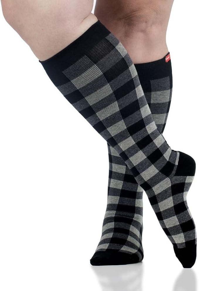 VIM & VIGR Cotton Graduated Compression Socks
