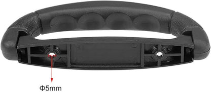 uxcell Luggage Handle Pull Plastic 6.3-Inch Length Luggage Suitcase Handle Grip Black