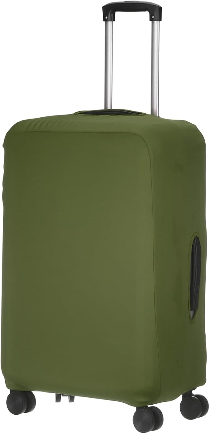 uxcell Travel Luggage Cover, Washable Suitcase Covers for Luggage Anti-scratch Suitcase Protector Elastic Baggage Protective, Fits 22-25 Inch Suit Case, Army Green