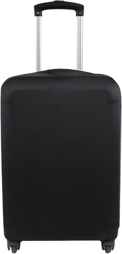 Explore Land Travel Luggage Cover Suitcase Protector Fits 18-22 Inch Case (Black, S)