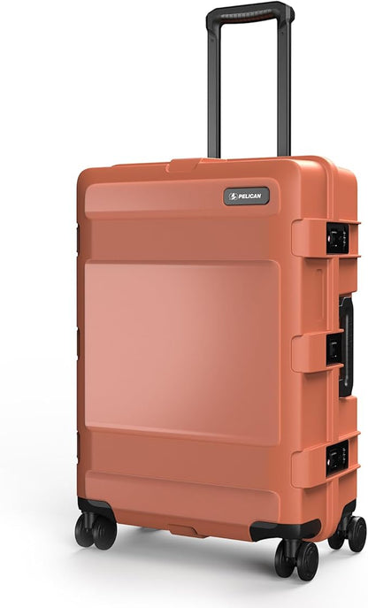 Pelican ATX 25 Inch Hard-Side Medium Size Check-In Luggage Suitcase (Clay)