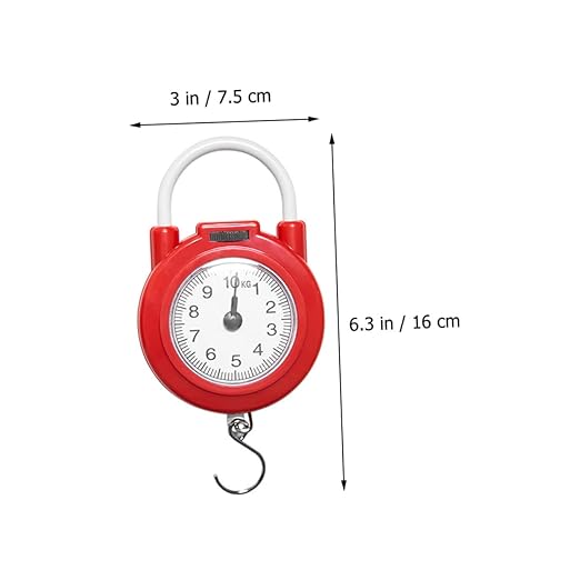 POPETPOP High Precision Portable Hanging Scale with Hook Smart Digital Luggage Weight Scale for Travel Fishing and Home Use Compact Design for Easy Carrying
