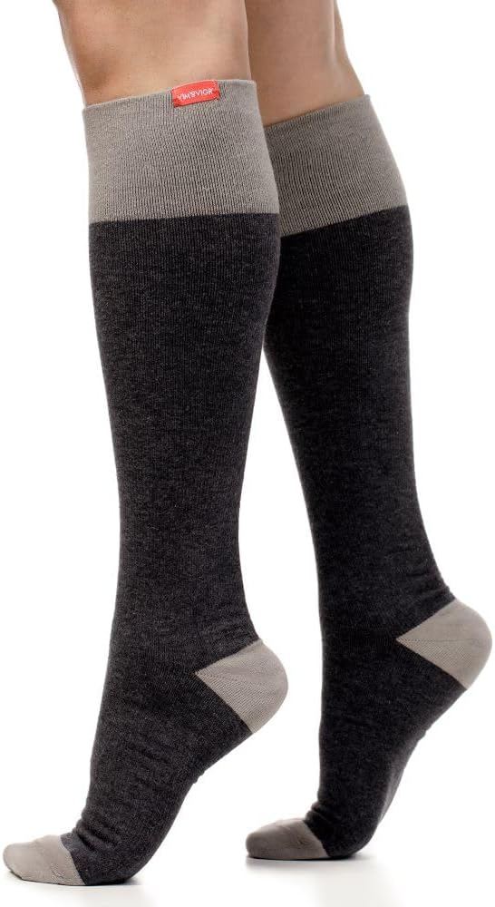 VIM & VIGR Cotton Graduated Compression Socks