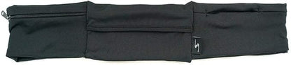 3 Pocket Adjustable Running Belt Waist Pack, Fanny Pack For Working Out With Sweat Resistant Backing, Holds All iPhone Models