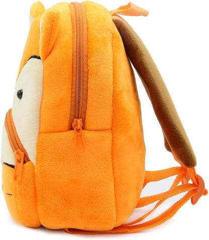 Cute Cartoon Animal Backpack Toddler School Bag for Children Baby Girls Boys(Fox)