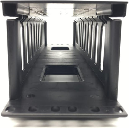 2 Pack 2U 12 Slots Horizontal Rack Mount Cable Management Organizer Plastic 19" Rack Mount (2UPCM2PC)