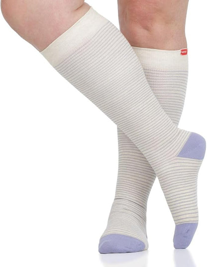 VIM & VIGR Cotton Graduated Compression Socks