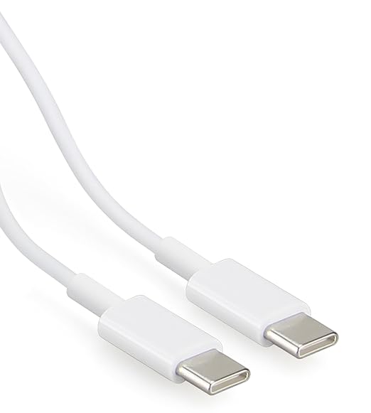 Smays USB C to USB C Cable 3 ft 10-Pack Bulk, Type C Charging and Data Cord Multipack White