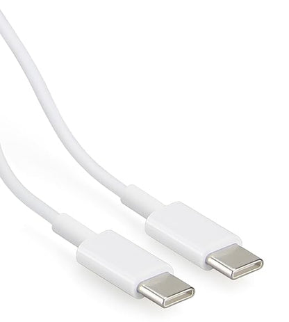 Smays USB C to USB C Cable 3 ft 10-Pack Bulk, Type C Charging and Data Cord Multipack White
