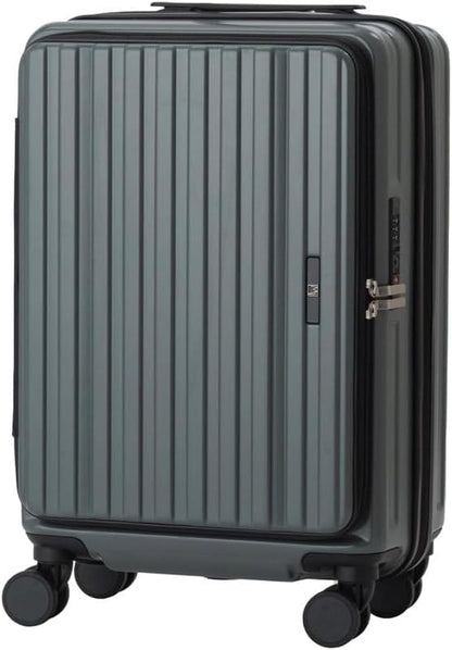 LEGEND WALKER LW 5524 Hardshell Expansion Front-openning, USB port,Cup-holder Spinner Luggage