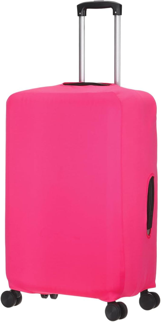 uxcell Travel Luggage Cover, Washable Suitcase Covers for Luggage Anti-scratch Suitcase Protector Elastic Baggage Protective, Fits 29-32 Inch Suit Case, Pink