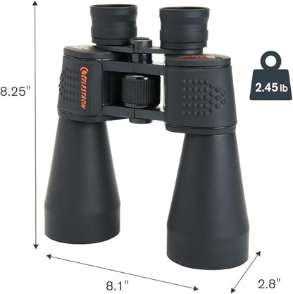 Celestron SkyMaster 12x60 Binoculars – Wide-Field Long-Range and Astronomy Binoculars – Includes Carrying Case – Multi-Coated Optics