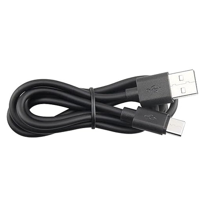 Smays USB to USB C Cable 6ft 5-Pack, Type C Phone Charger Cord Bulk, Black
