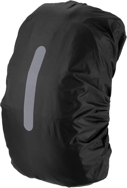 PATIKIL Waterproof Backpack Rain Cover, Non-Slip Backpack Cover with Vertical Reflective Strap Stay Dry for Hiking, Camping, Hunting