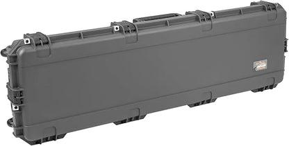 SKB Hard Protective Storage Case, Foam, Wheels for Equipment, iSeries 50" x 14" x 6", Dark Gray