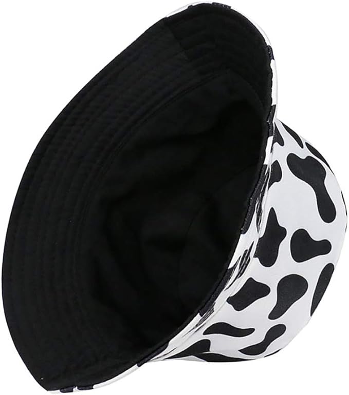 XYIYI Cute Bucket Hat Beach Fisherman Hats for Women, Reversible Double-Side-Wear