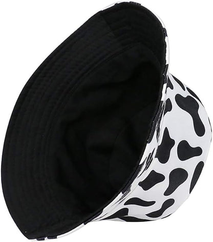 XYIYI Cute Bucket Hat Beach Fisherman Hats for Women, Reversible Double-Side-Wear