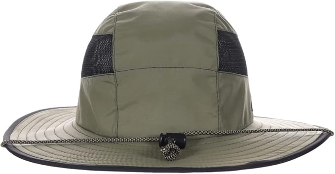 Panama Jack Men's Sun Hat - Nylon Boonie Bucket, Packable, 3 1/4" Big Brim, UPF 50+ UVA/UVB Sun Protection
