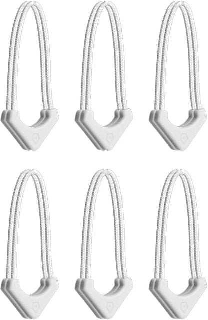 WANDRD Worryless™ Locking Zipper Pullers - Secure Your Travel Essentials - Zipper Locks for Travel Gear (Cloudbreak White)
