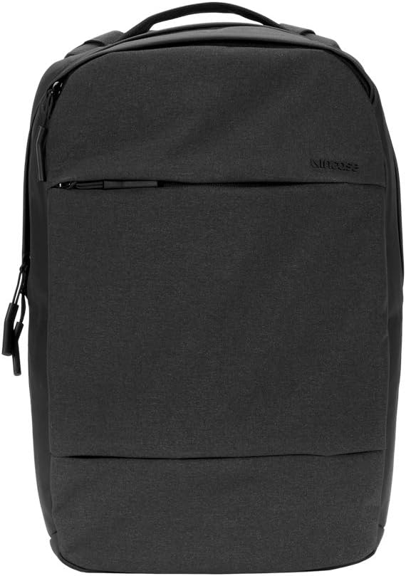 Incase Compact City Backpack – 18L Everyday Travel Tech Backpack and Laptop Bag for Work or School – Three Pockets, 16” Padded Laptop Sleeve, Quick Access Pocket – Black