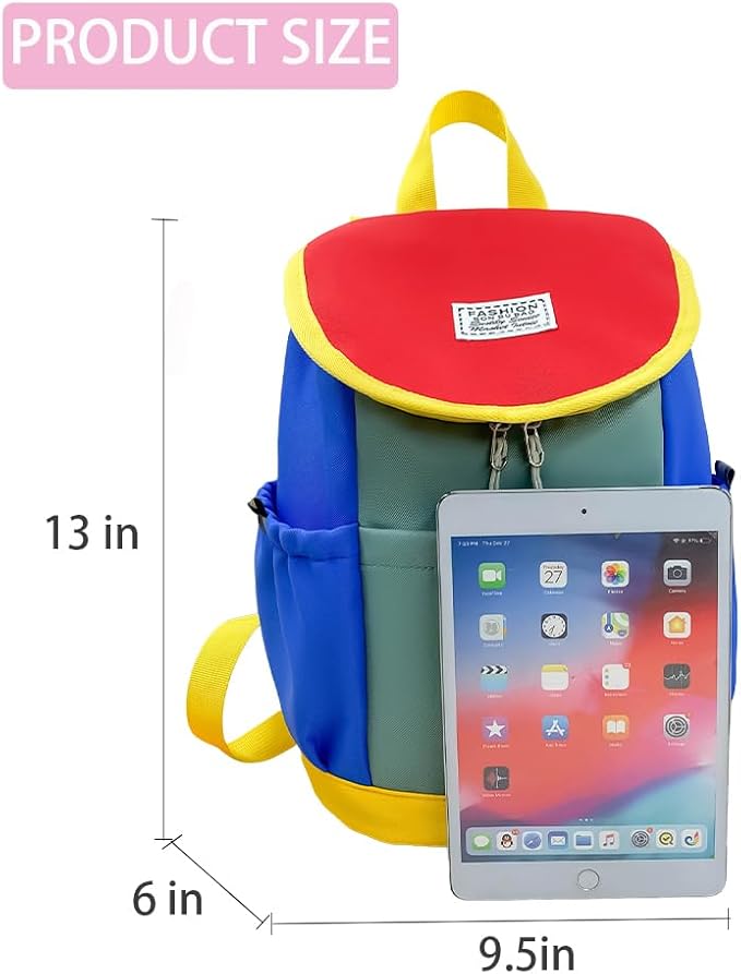 Toddler Backpack for Boys and Girls Age 3+, Lightweight Small Kids School Bag for Kindergarten, Daycare, Travel (Pink)