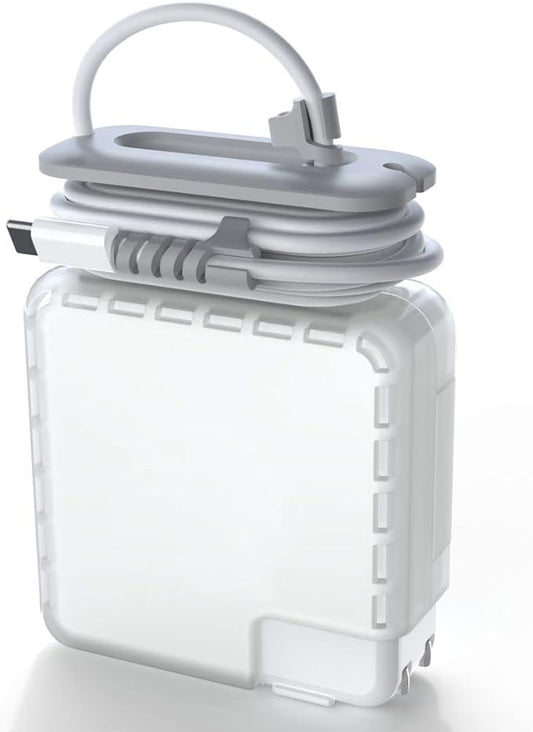 TATOFY Case for Apple 70w 45w Charger Case Organizer, MacBook Charger Case, Travel Cord MacBook Accessories (for Apple 70W USB-C Power Adapter, 45W MagSafe 2 Power Adapter)