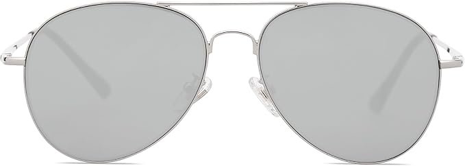 SOJOS Classic Aviator Sunglasses for Women Men Metal Frame Spring Hinges SJ1030