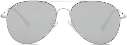 SOJOS Classic Aviator Sunglasses for Women Men Metal Frame Spring Hinges SJ1030
