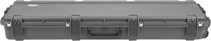 SKB Hard Protective Storage Case, Foam, Wheels for Equipment, iSeries 50" x 14" x 6", Dark Gray