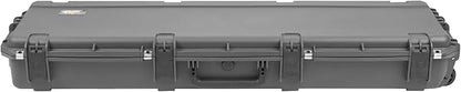 SKB Hard Protective Storage Case, Foam, Wheels for Equipment, iSeries 50" x 14" x 6", Dark Gray